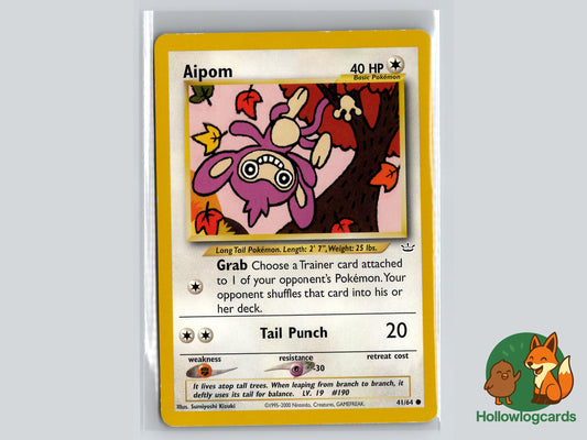 Image of Aipom Neo Revelation (N3) #41