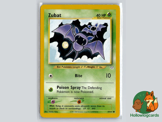 Image of Zubat Neo Revelation (N3) #59