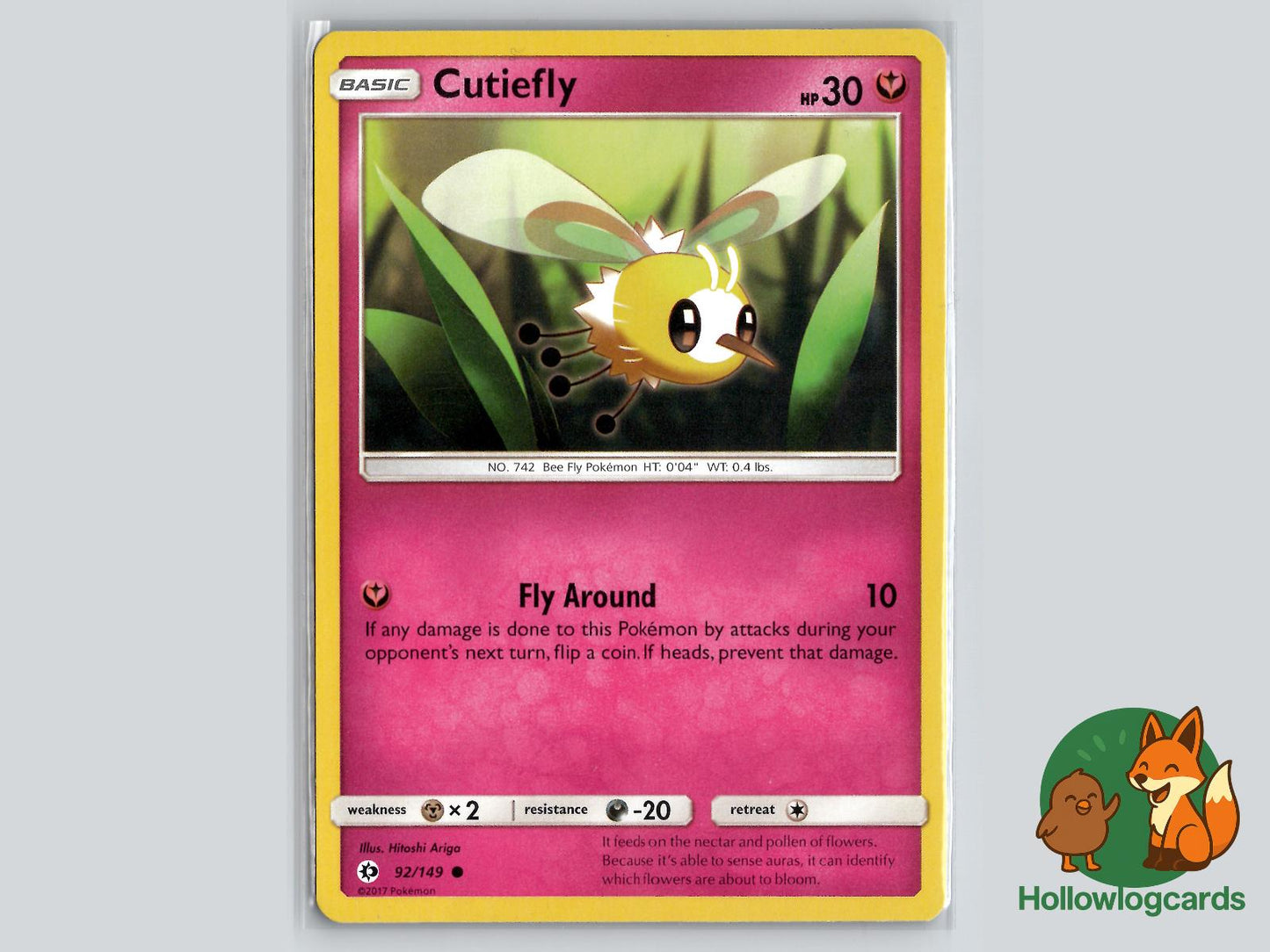 Cutiefly (92/149) - Base Pokémon Card
