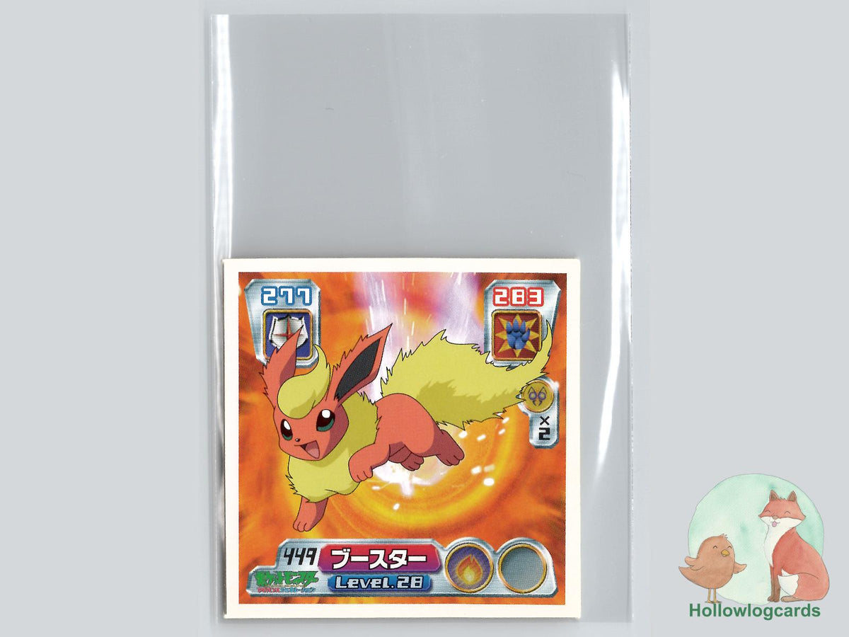 Flareon (449) - Amada Pokémon Sticker - 2004 - JAP - front