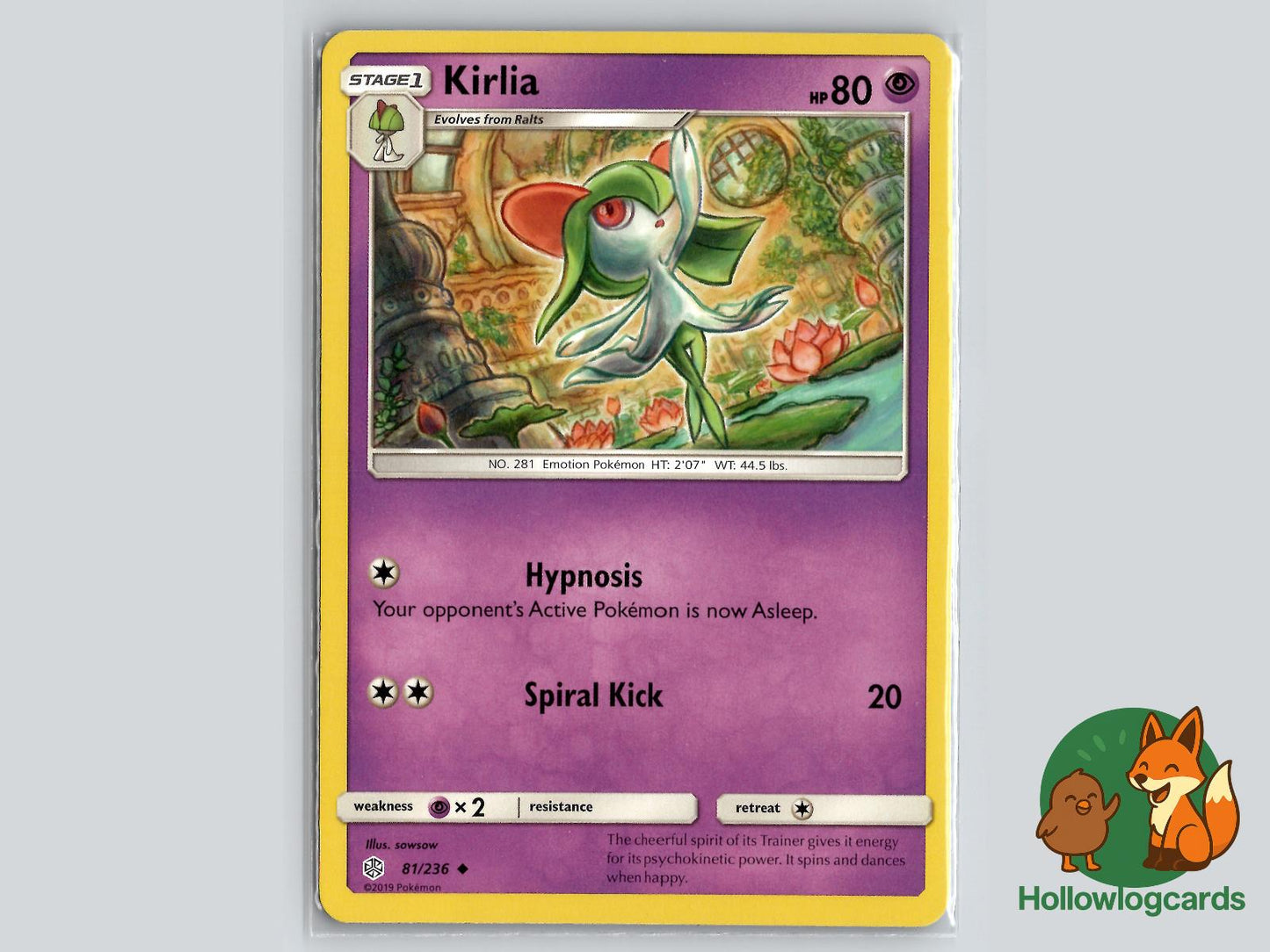 Kirlia (81/236) - Cosmic Eclipse Pokémon Card