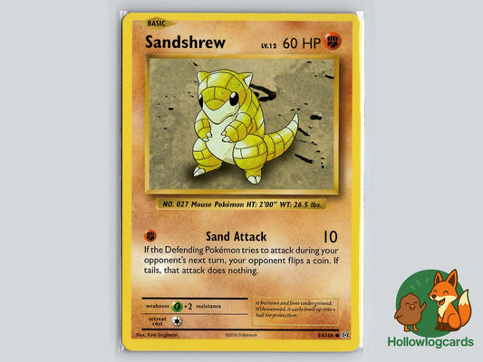 Sandshrew (54/108) - Evolutions Pokémon Card