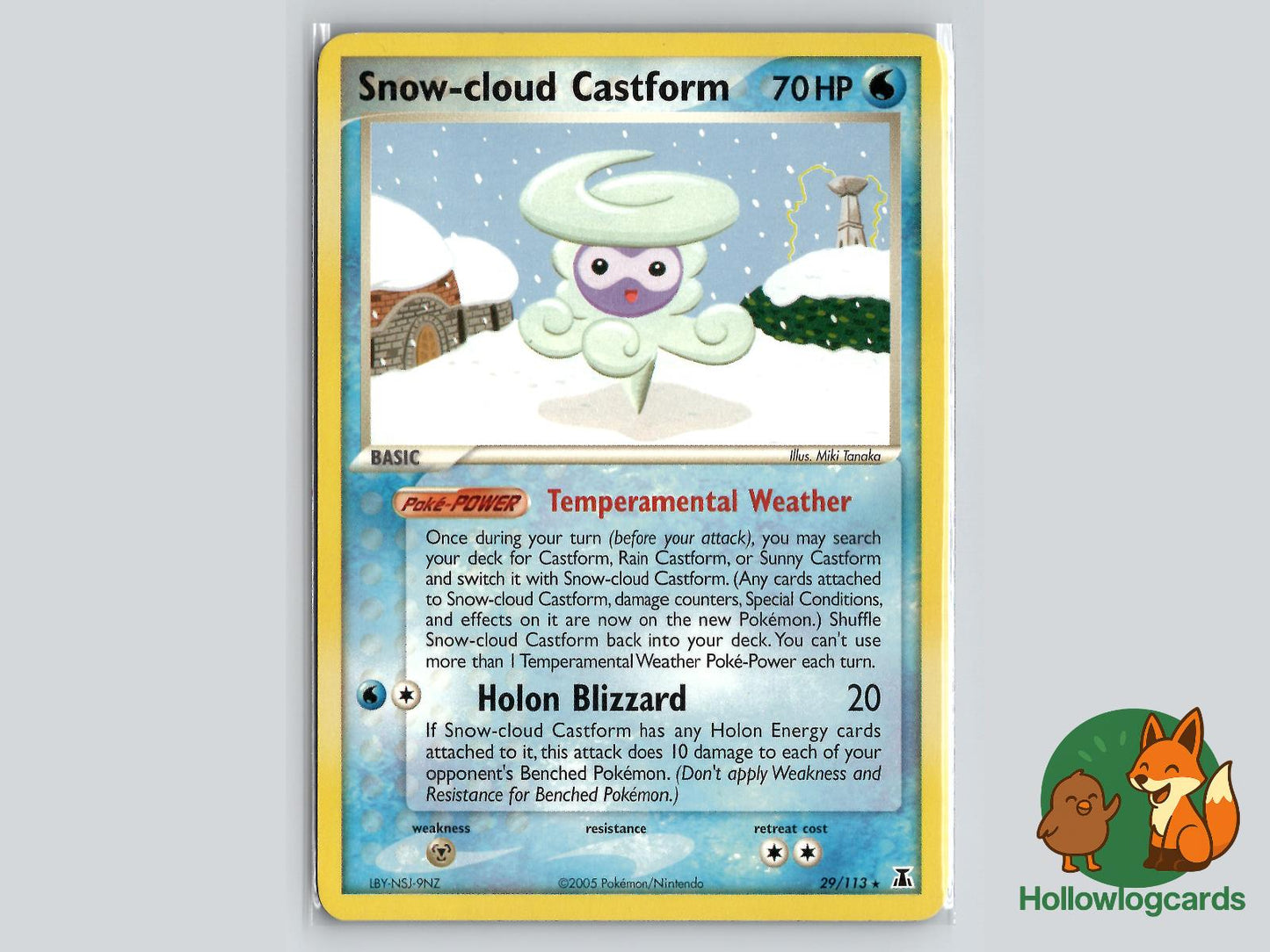 Snow (29/113) - Delta Species Pokémon Card