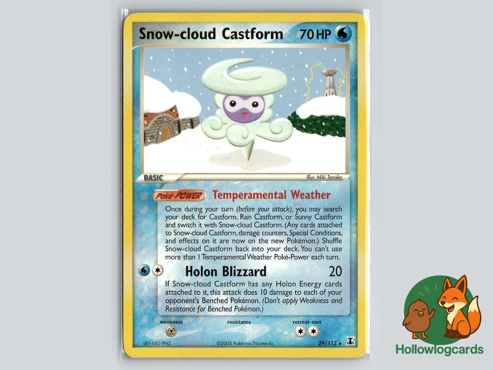 Snow (29/113) - Delta Species Pokémon Card