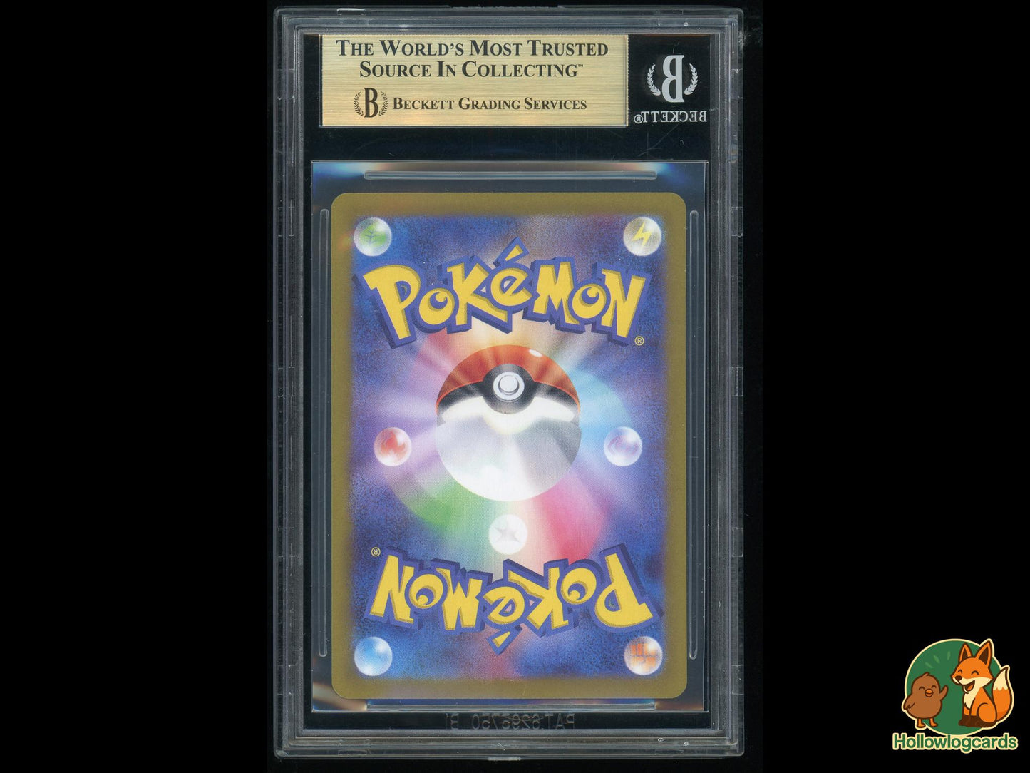 Graded Poliwhirl Ar (176) - BGS 9.5 Gold - Jap