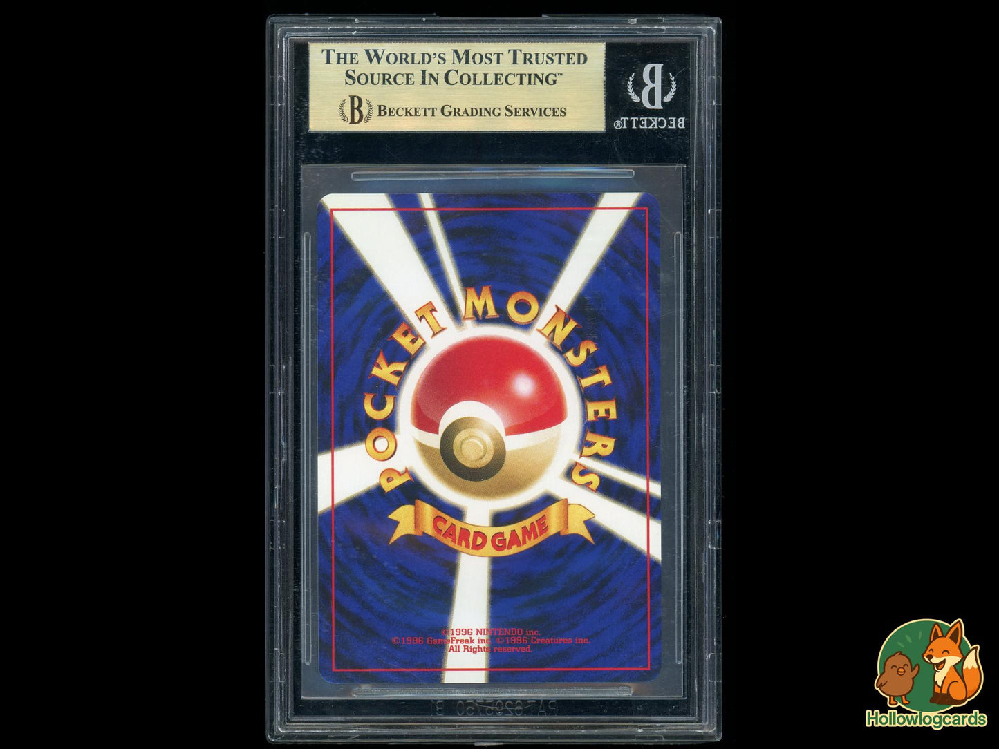 Graded Pichu Holo (172) Neo 2 Promos - BGS 9.5 Gold - Jap