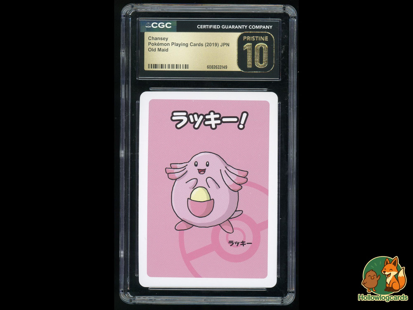 Graded Chansey - Old Maid - CGC PRISTINE 10