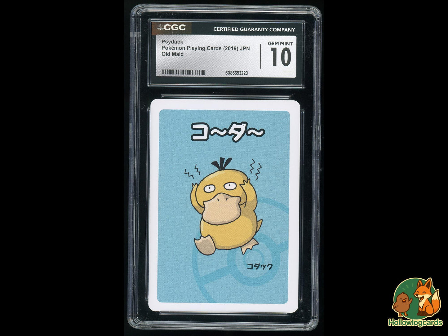 Graded Psyduck - Old Maid - CGC 10