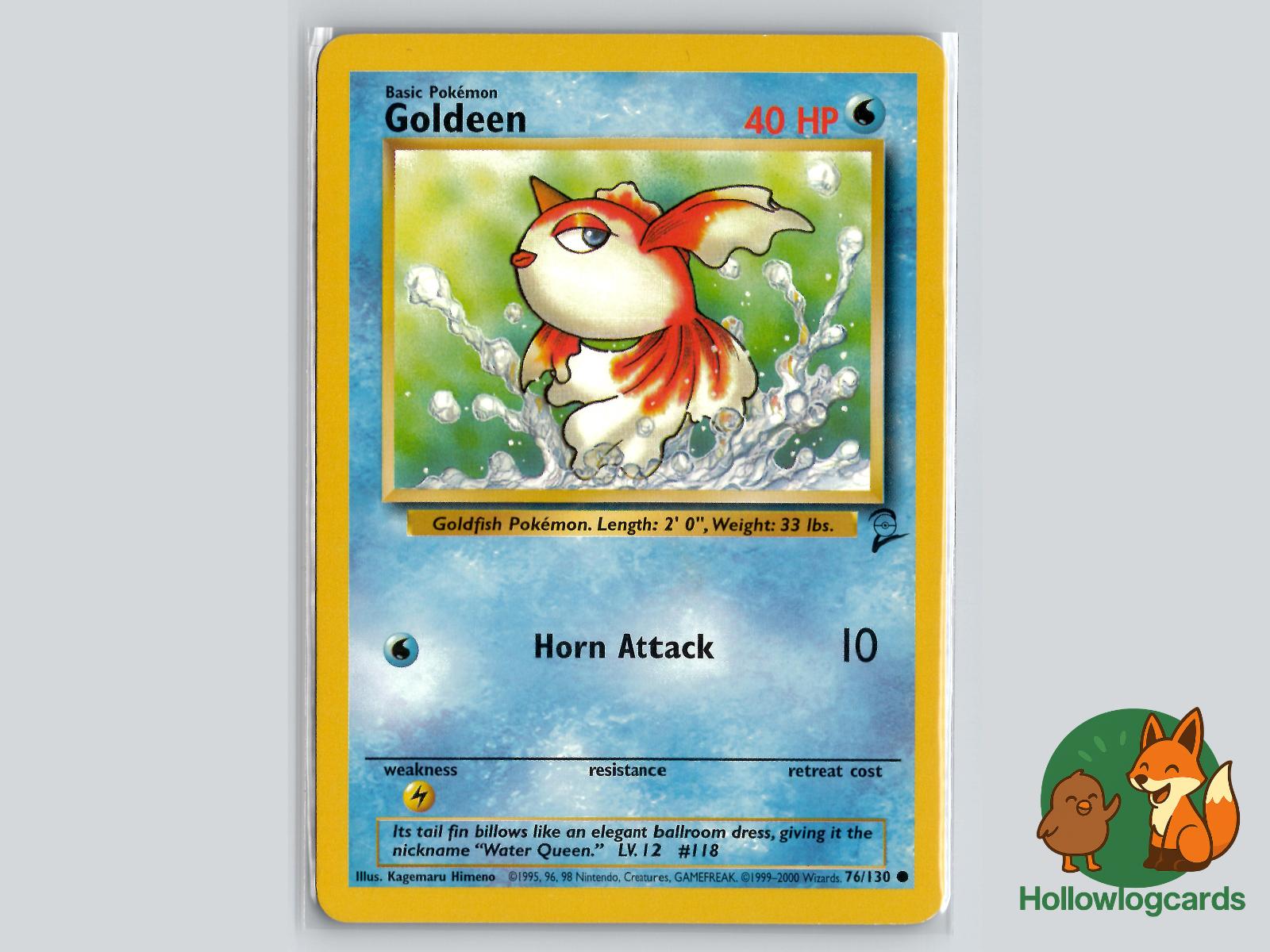 Goldeen (76/130) - Base Set 2 Pokémon Card