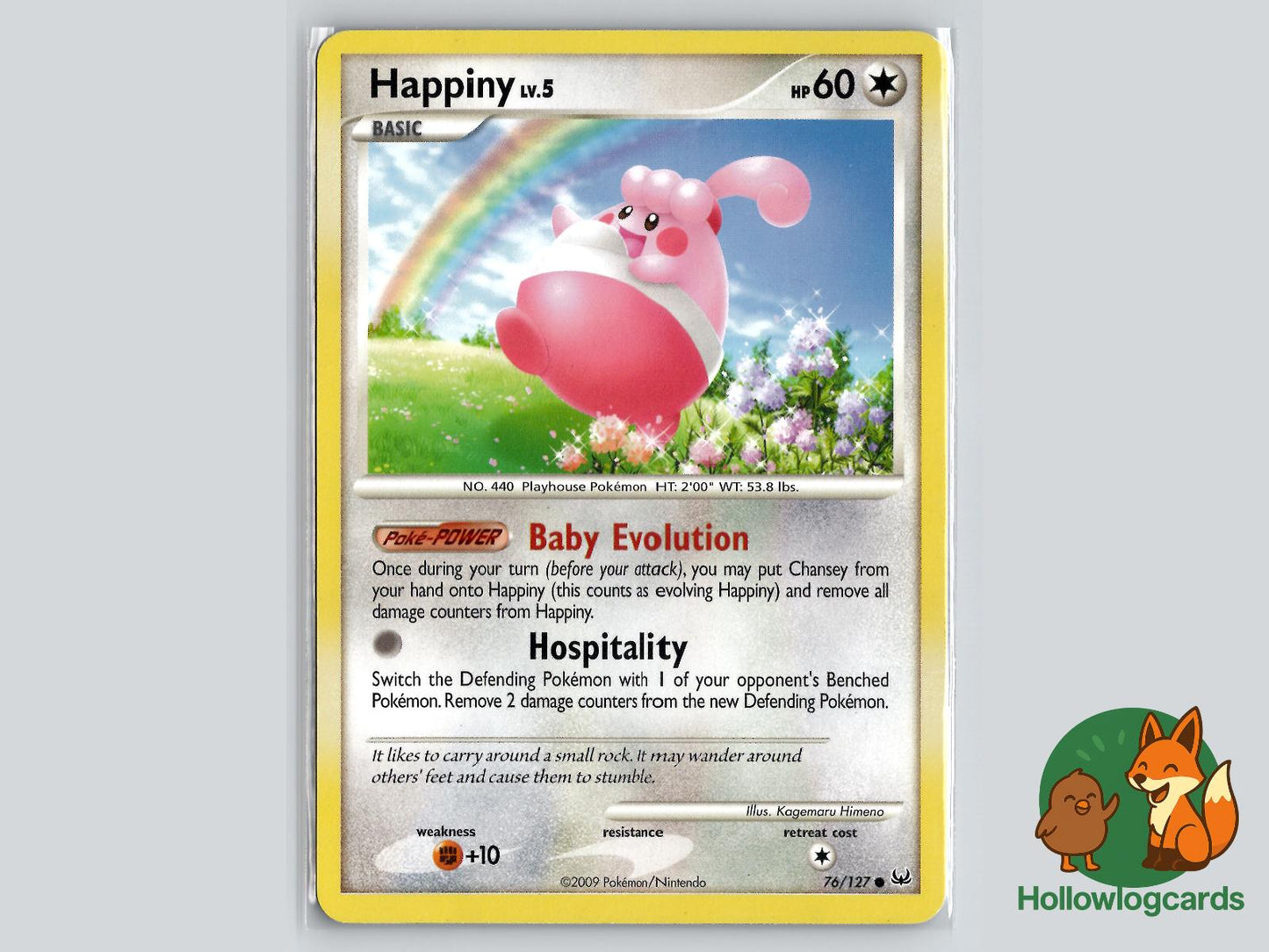 Happiny (76/127) - Platinum Pokémon Card