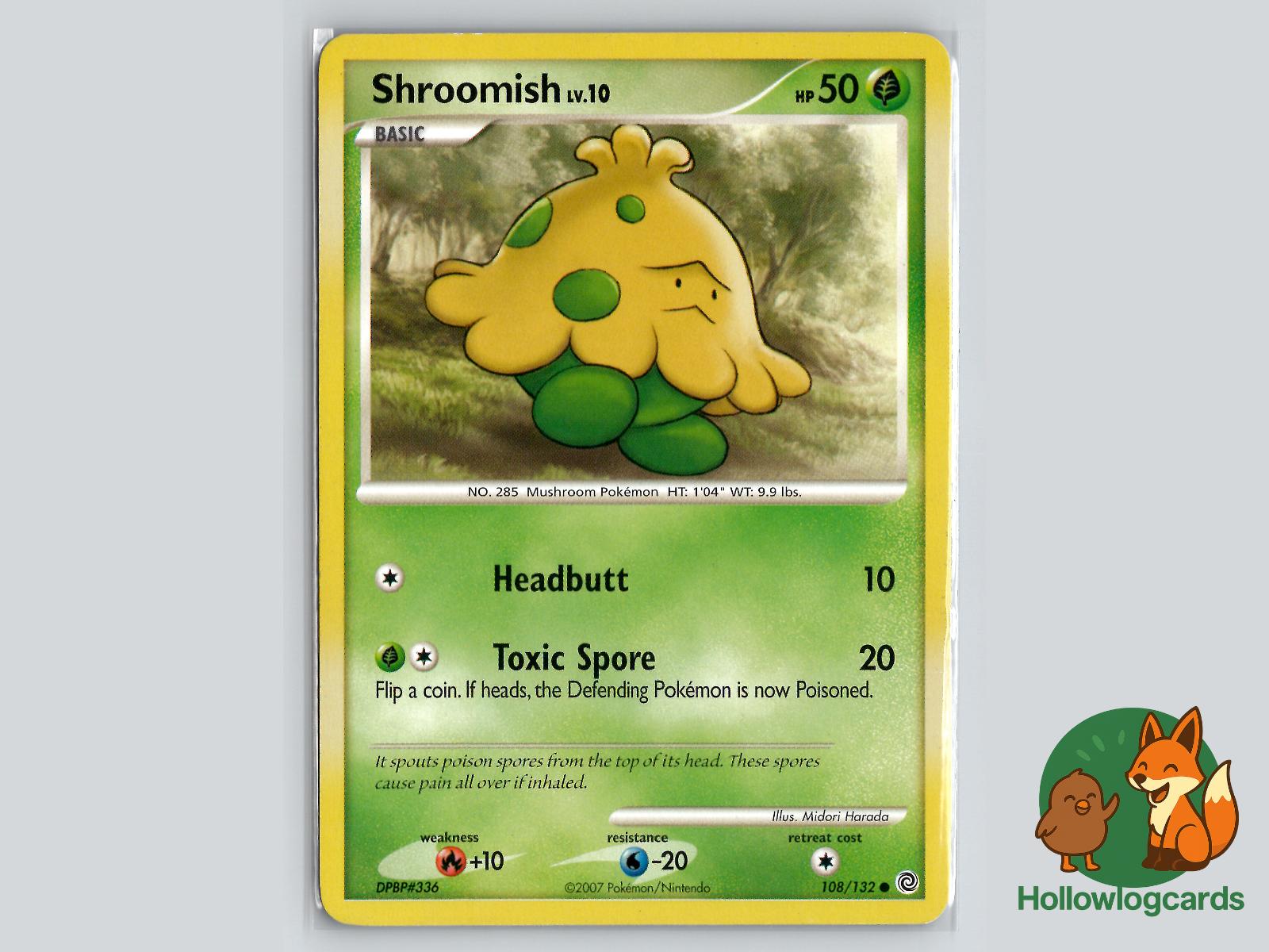 Shroomish (108/132) - Secret Wonders Pokémon Card
