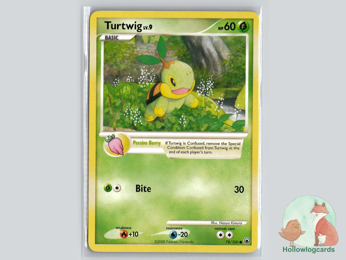Turtwig (78/100) - Majestic Dawn Pokémon Card