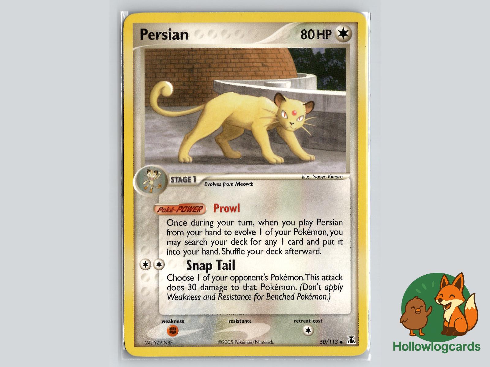 Persian (50/113) - Delta Species Pokémon Card