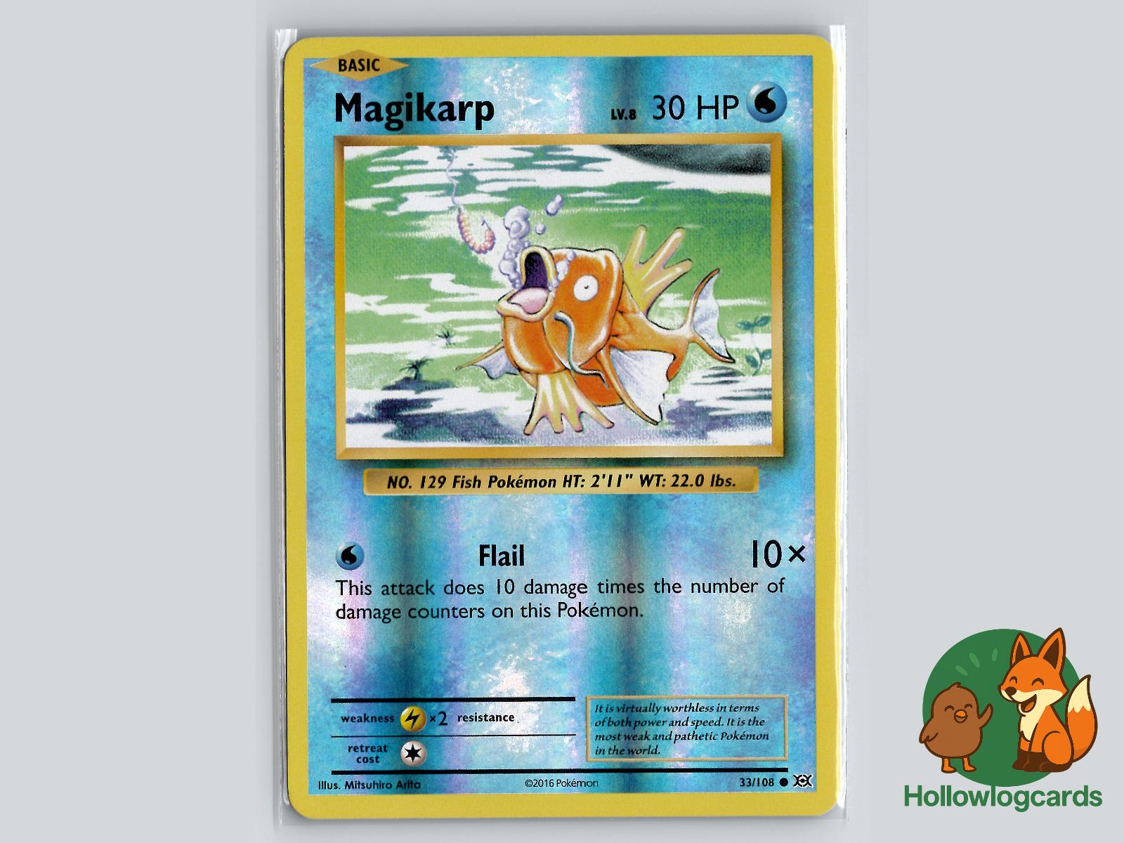 Magikarp (33/108) - Evolutions Pokémon Card