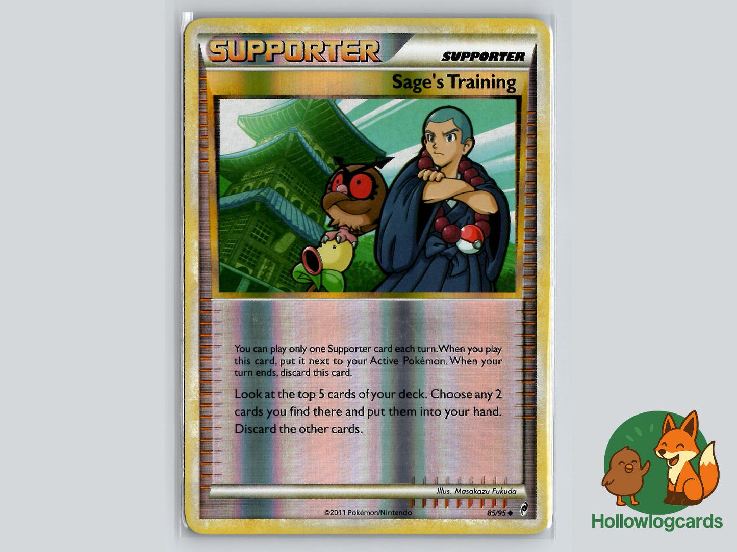 Sage's Training (85/95) - Call of Legends Pokémon Card