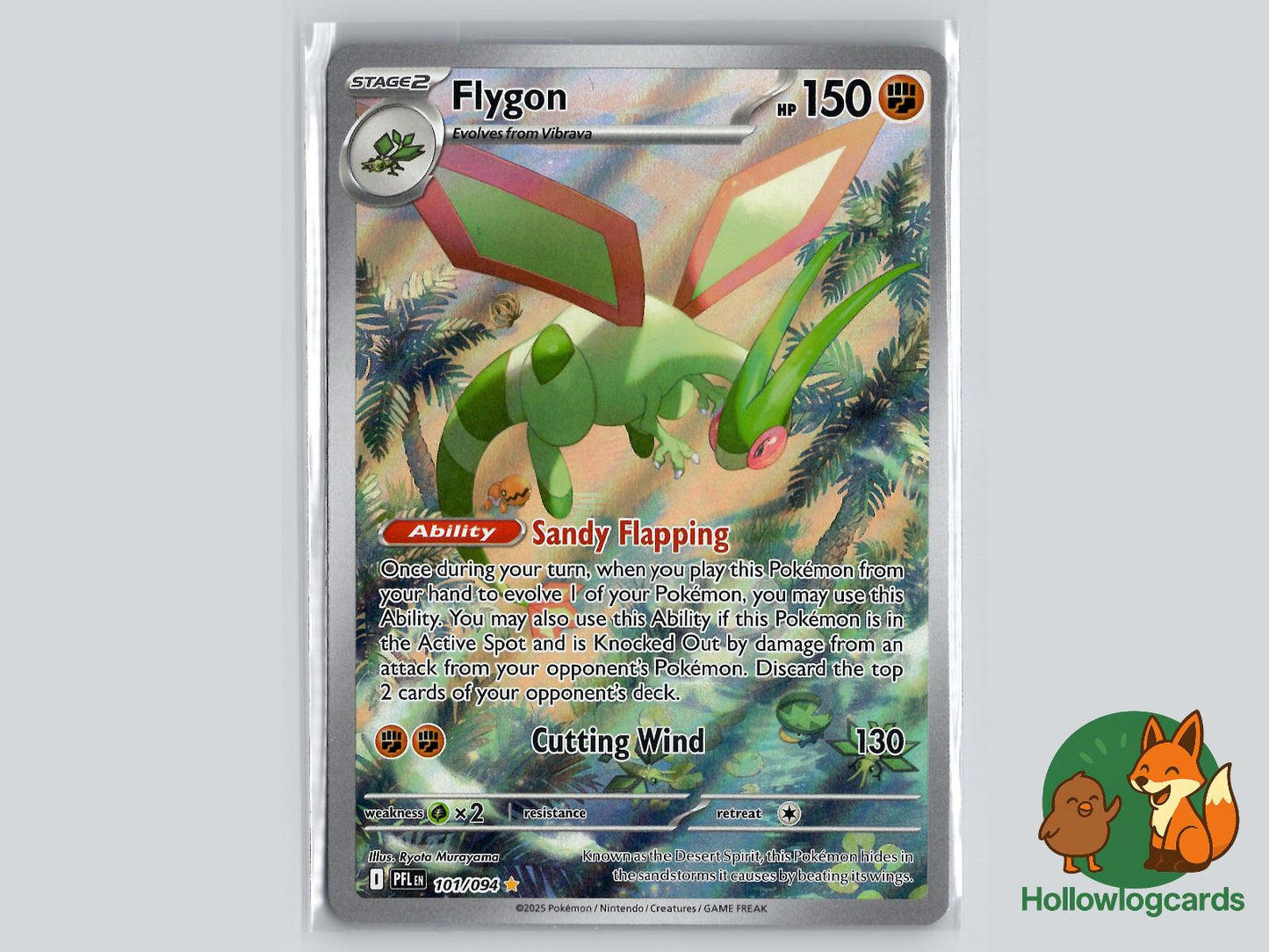 Flygon (101/094) - Phantasmal Flames Pokémon Card