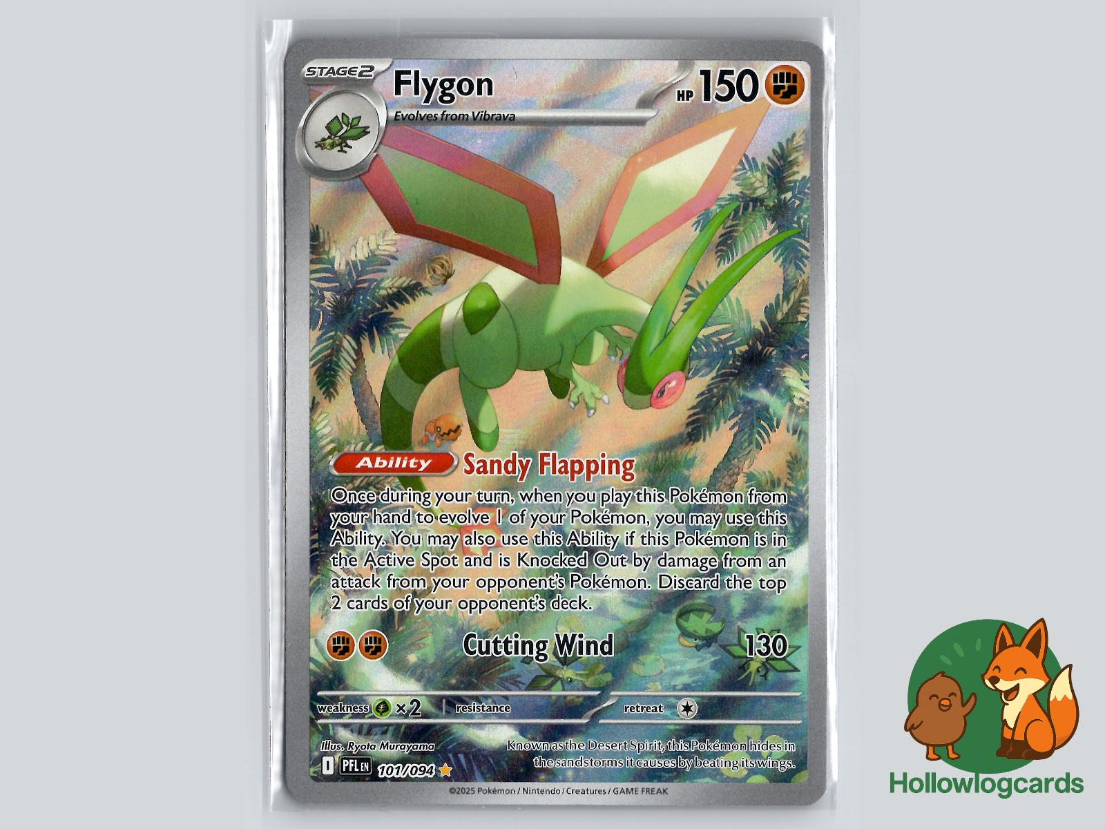 Flygon (101/094) - Phantasmal Flames Pokémon Card