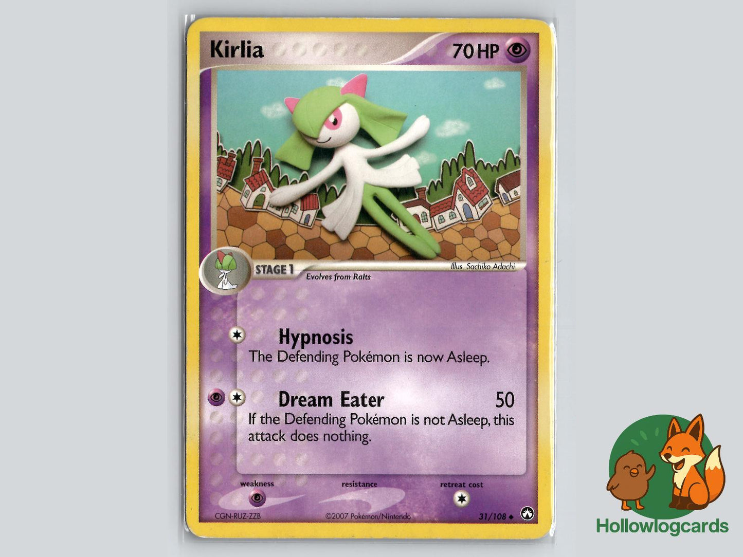 Kirlia (31/108) - Power Keepers Pokémon Card