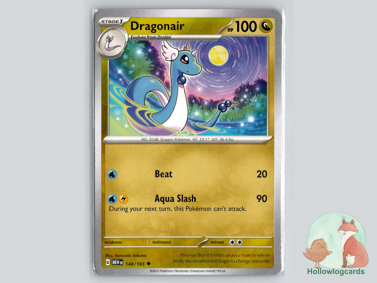 Dragonair (148/165) - 151 Pokémon Card