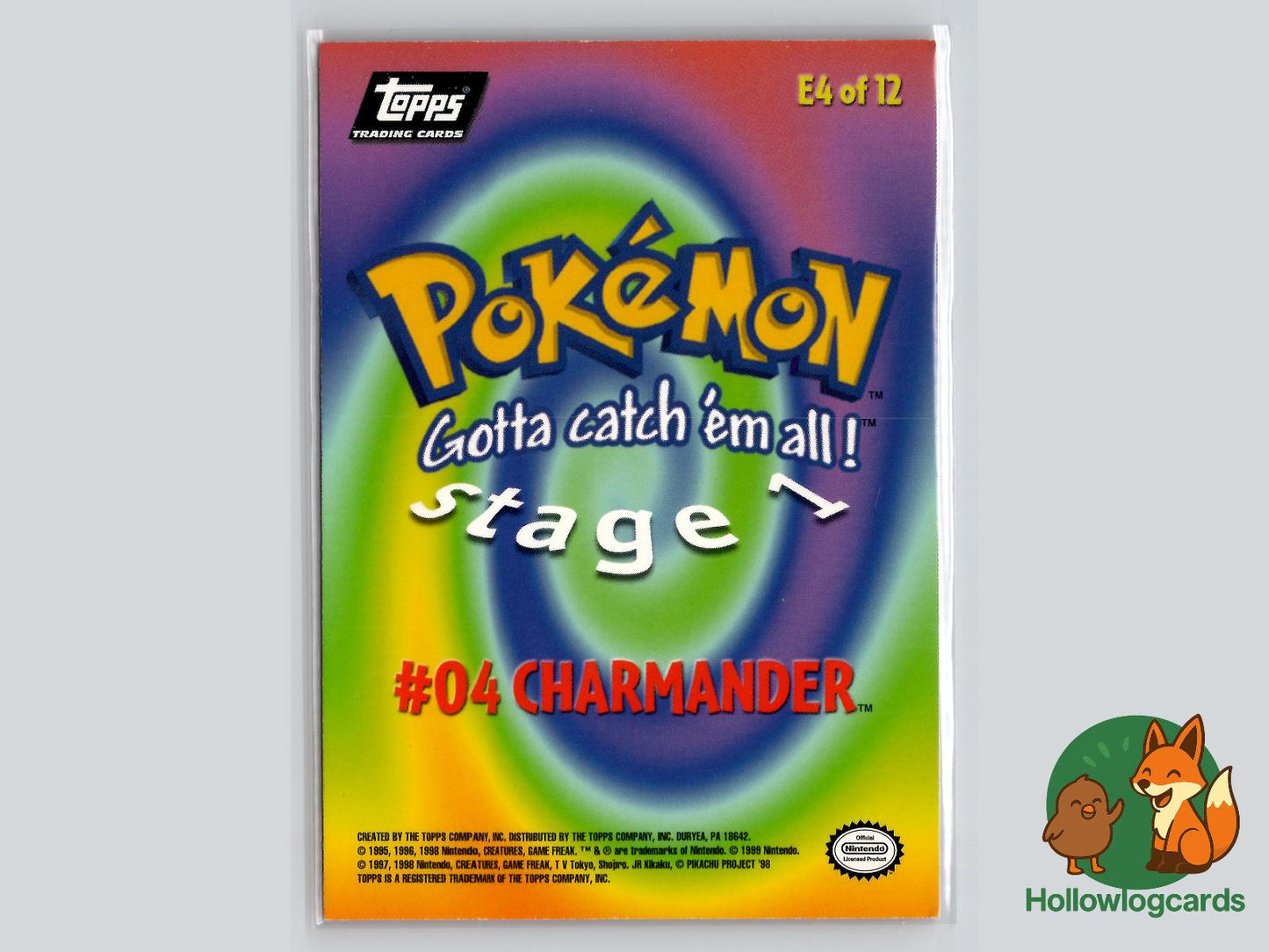 Charmander (#63) - Topps The First Movie Trading Cards