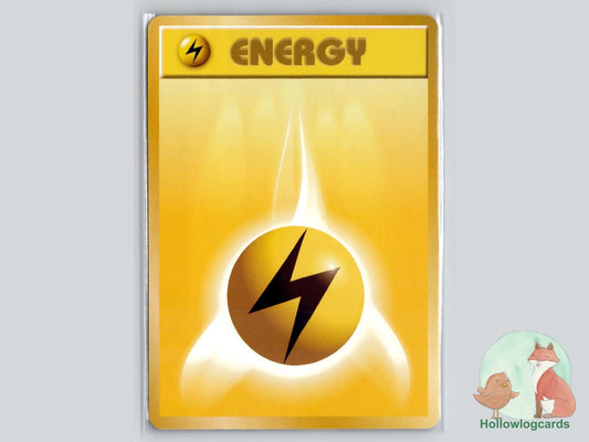 Lightning Energy - Base Pokémon Card