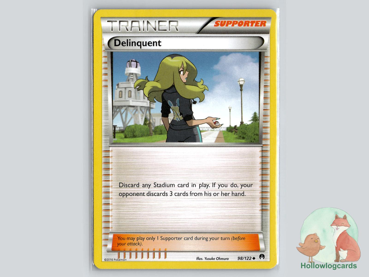 Delinquent (98/122) - BREAKpoint Pokémon Card