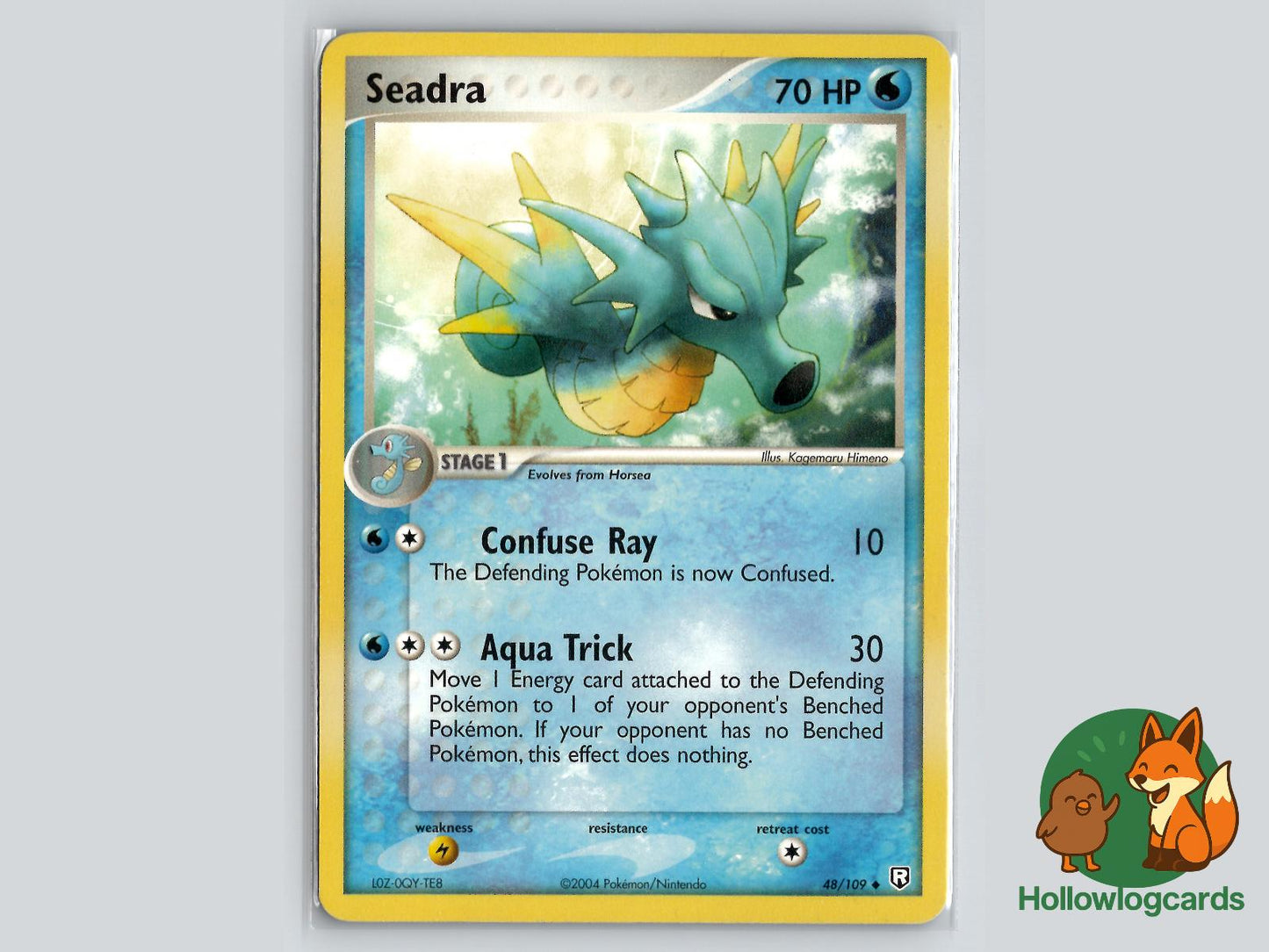 Seadra (48/109) - Team Rocket Returns Pokémon Card