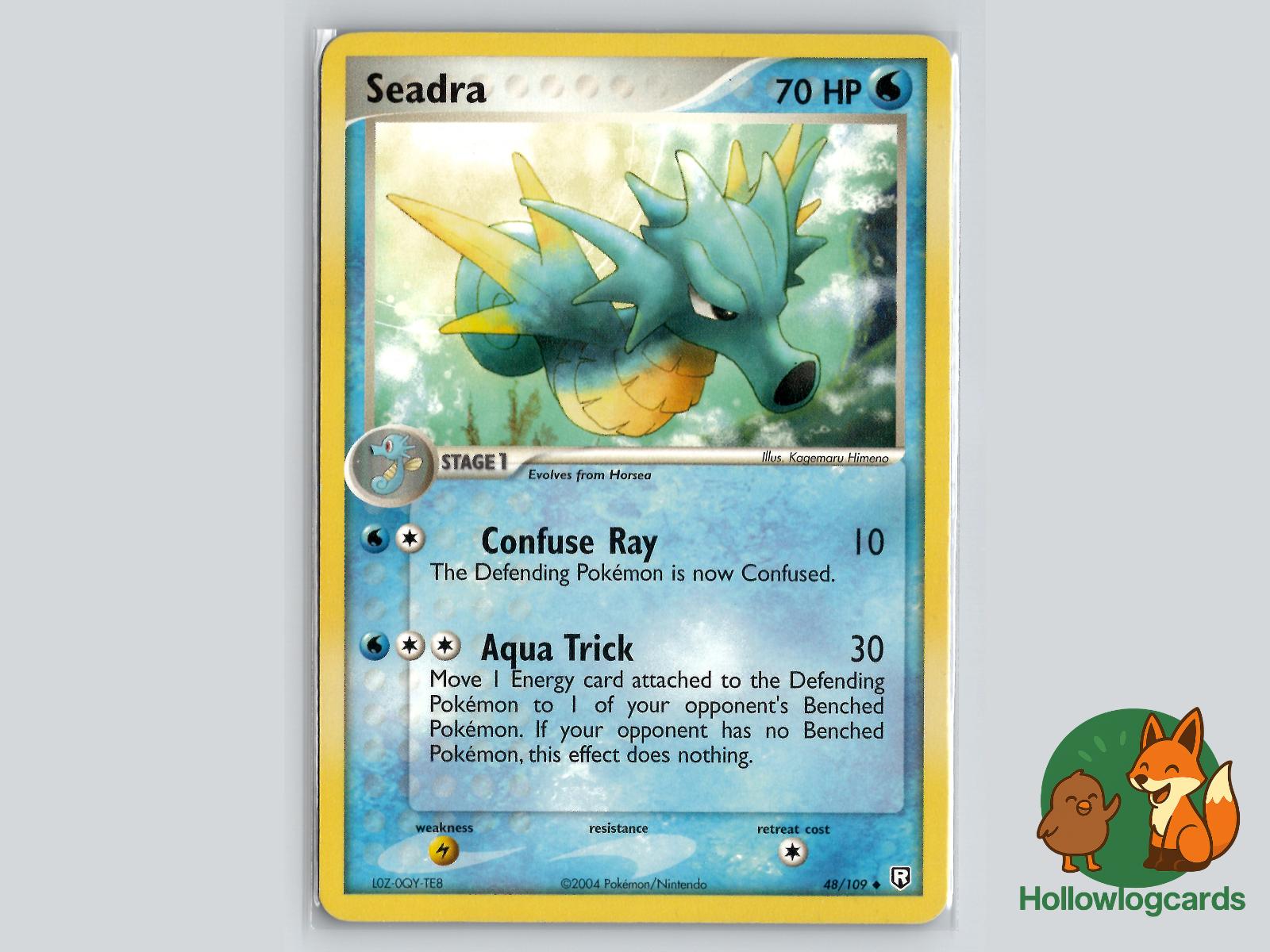 Seadra (48/109) - Team Rocket Returns Pokémon Card