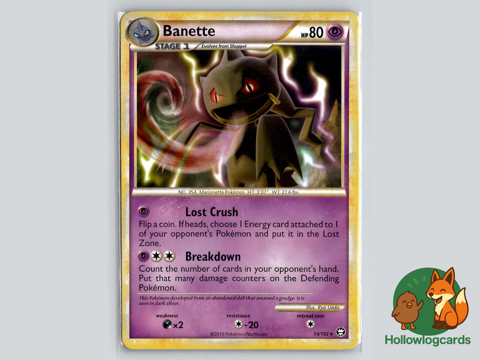 Banette (14/102) - Triumphant Pokémon Card