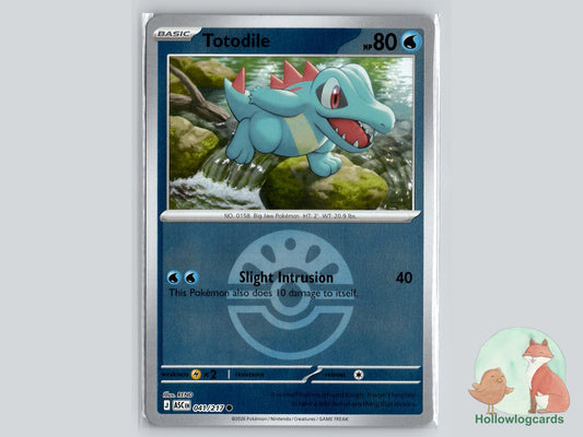 Totodile (041/217) Pokémon Card