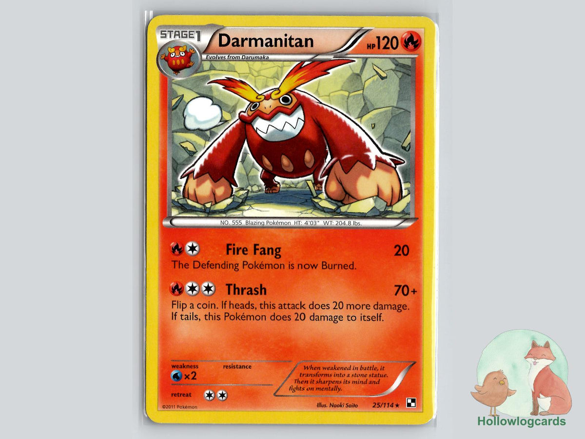 Darmanitan (25/114) - Black & White Pokémon Card