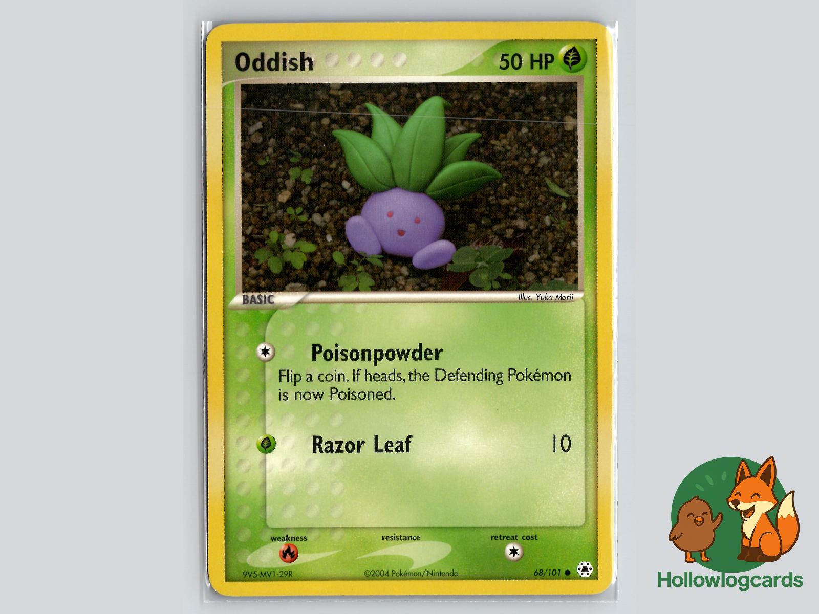 Oddish (68/101) - Hidden Legends Pokémon Card