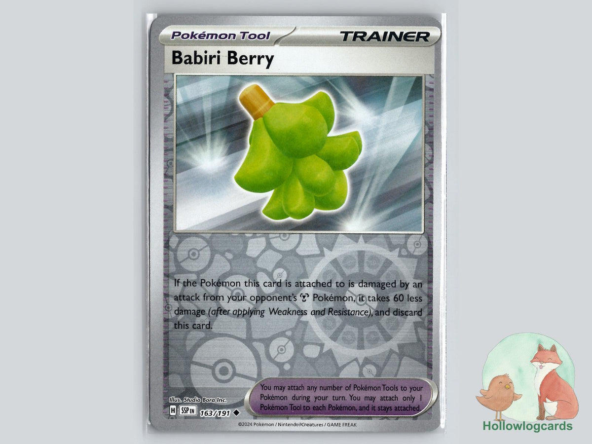 Babiri Berry (163/191) - Surging Sparks Pokémon Card