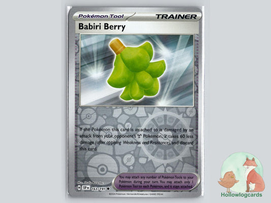 Babiri Berry (163/191) - Surging Sparks Pokémon Card