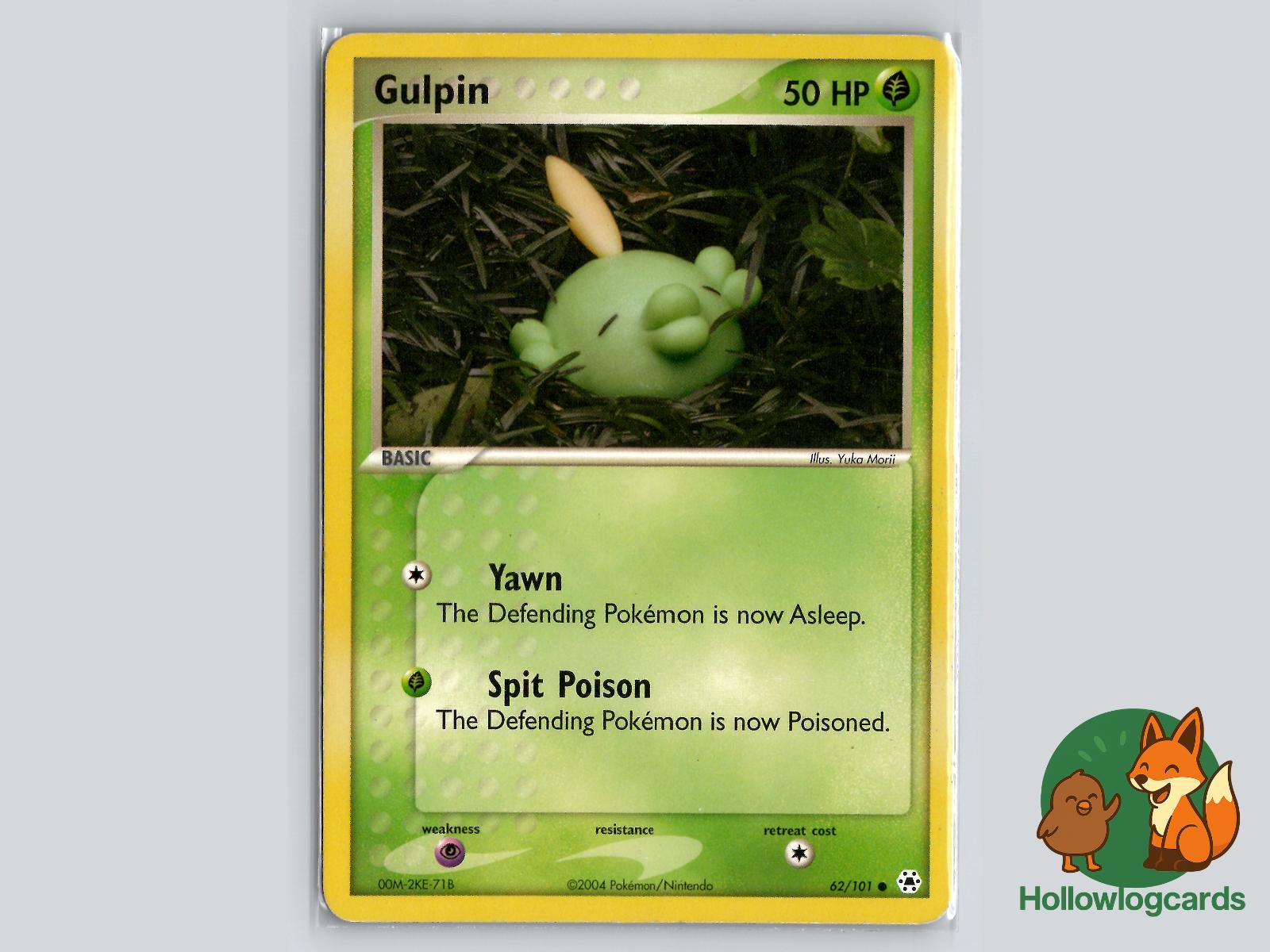 Gulpin (62/101) - Hidden Legends Pokémon Card