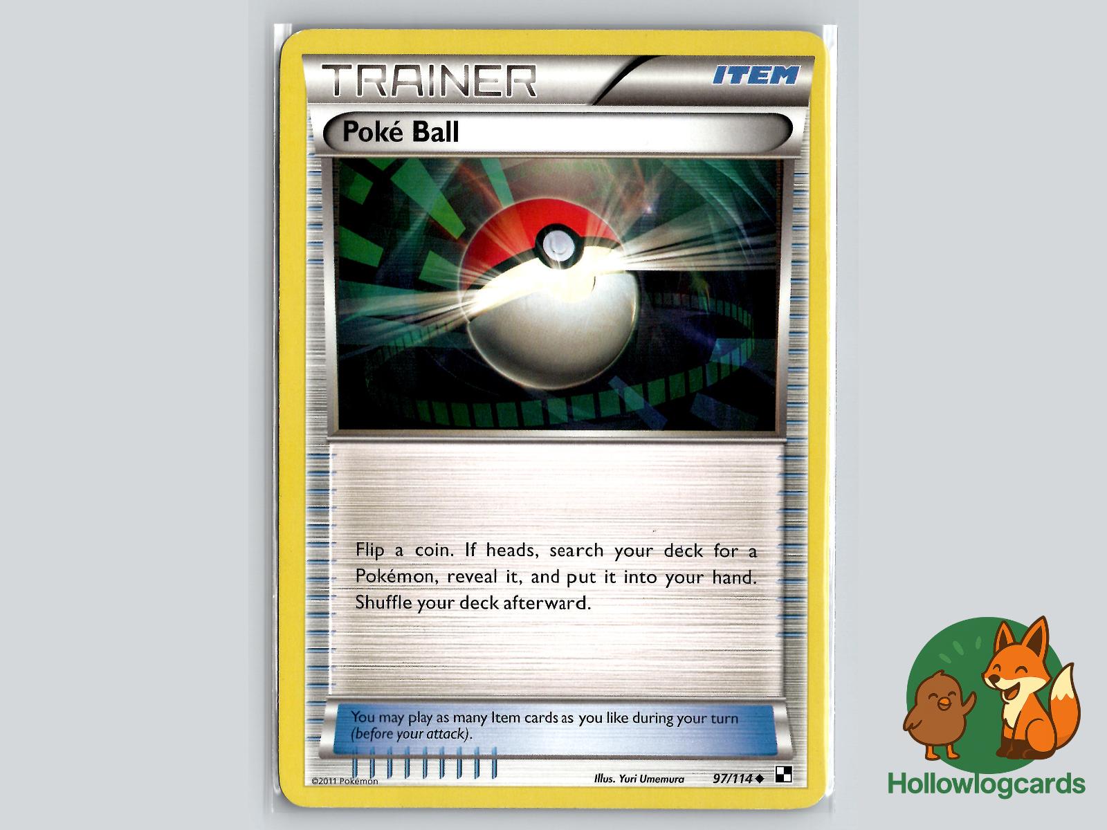Poke Ball (97/114) - Black & White Pokémon Card