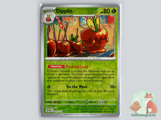 Dipplin (010/131) - Prismatic Evolutions Pokémon Card