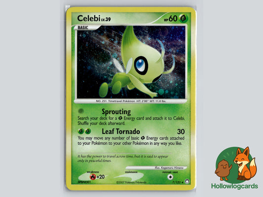 Image of Celebi Mysterious Treasures (MT) #7