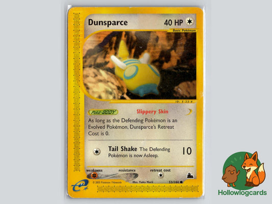Dunsparce (53/144) - Skyridge Pokémon Card