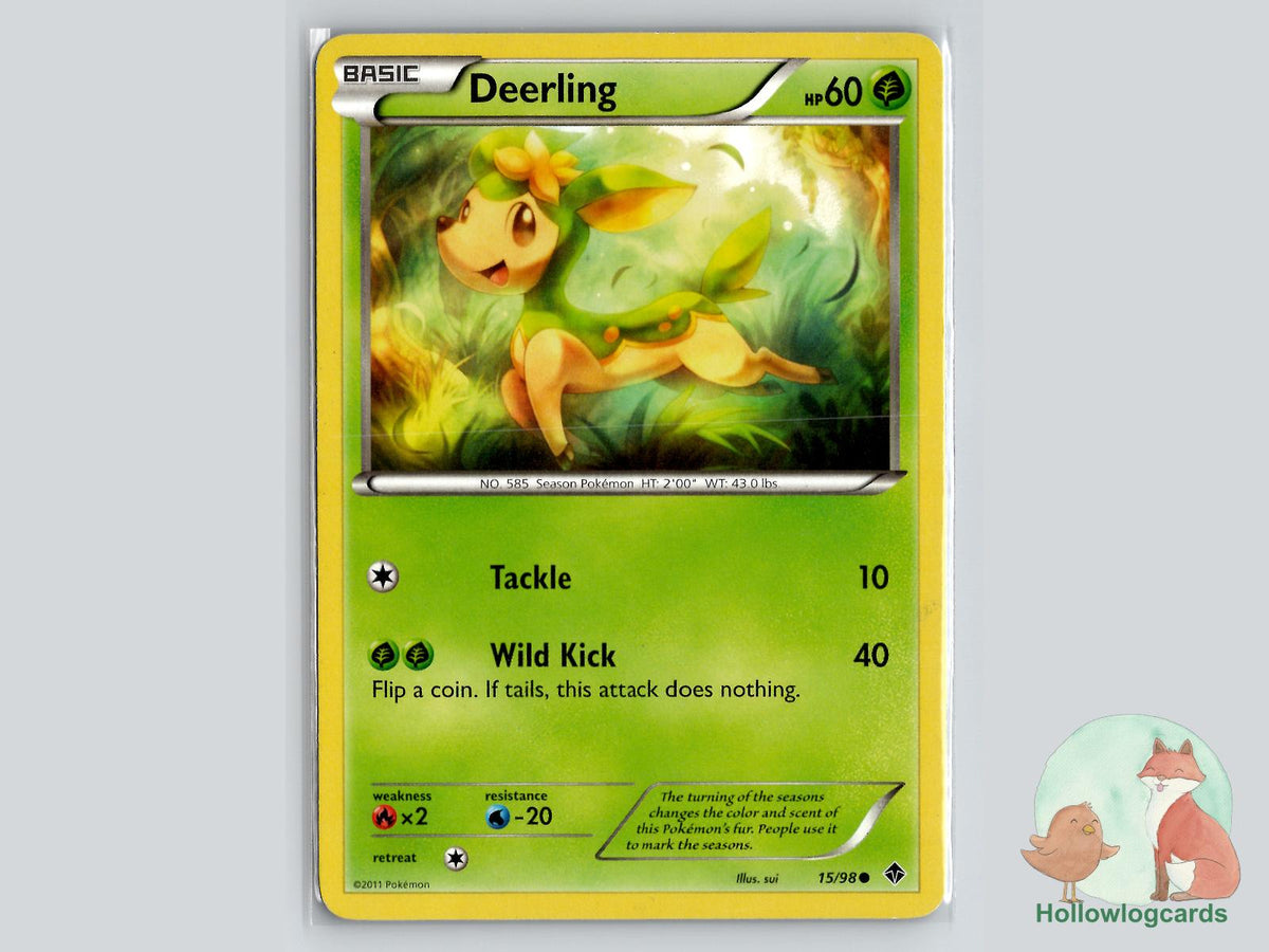 Deerling (15/98) - Emerging Powers Pokémon Card