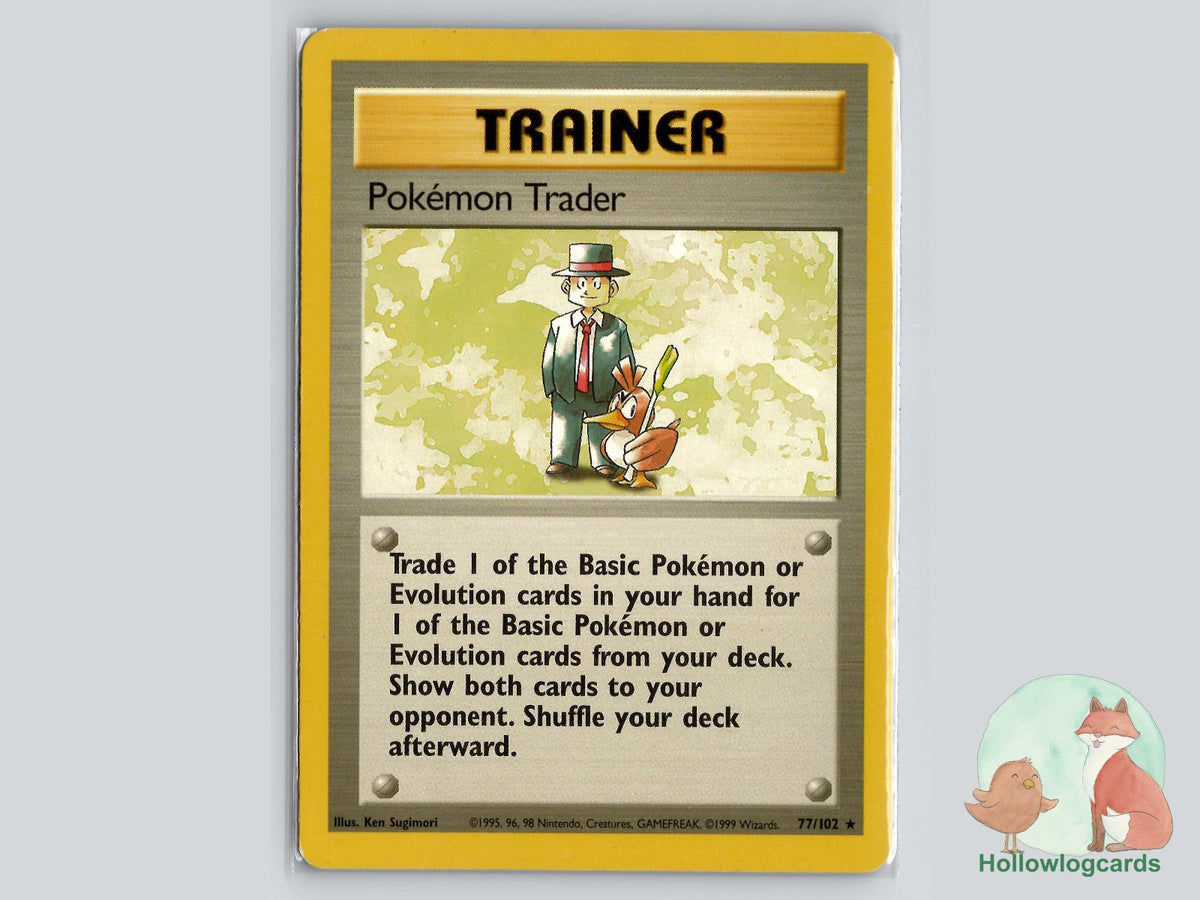 Pokemon Trader (77/102) - Base Pokémon Card