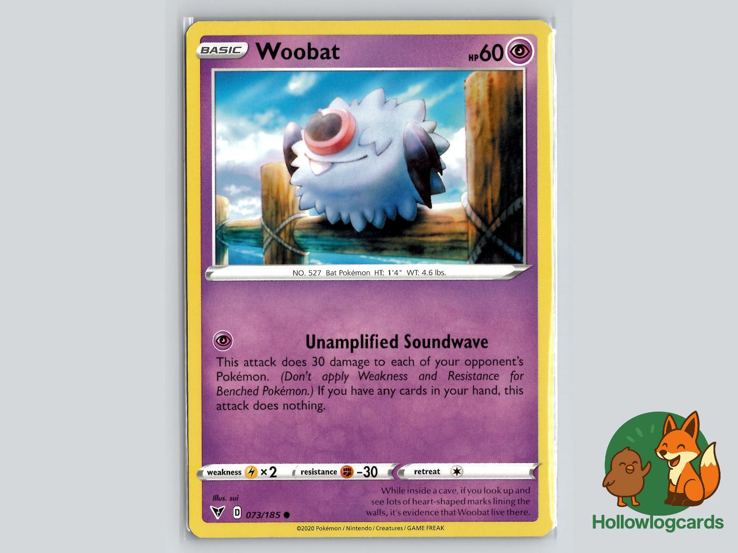 Woobat (073/185) - Vivid Voltage Pokémon Card