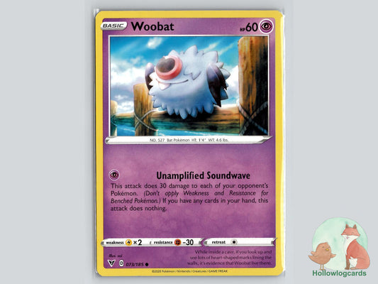Woobat (073/185) - Vivid Voltage Pokémon Card