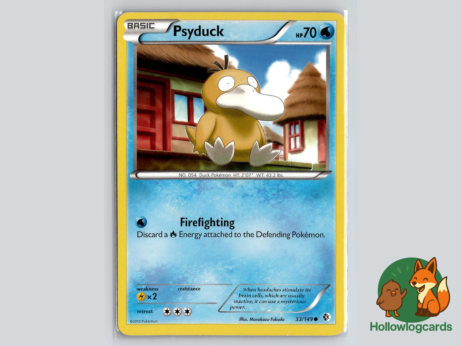 Psyduck (33/149) - Boundaries Crossed Pokémon Card