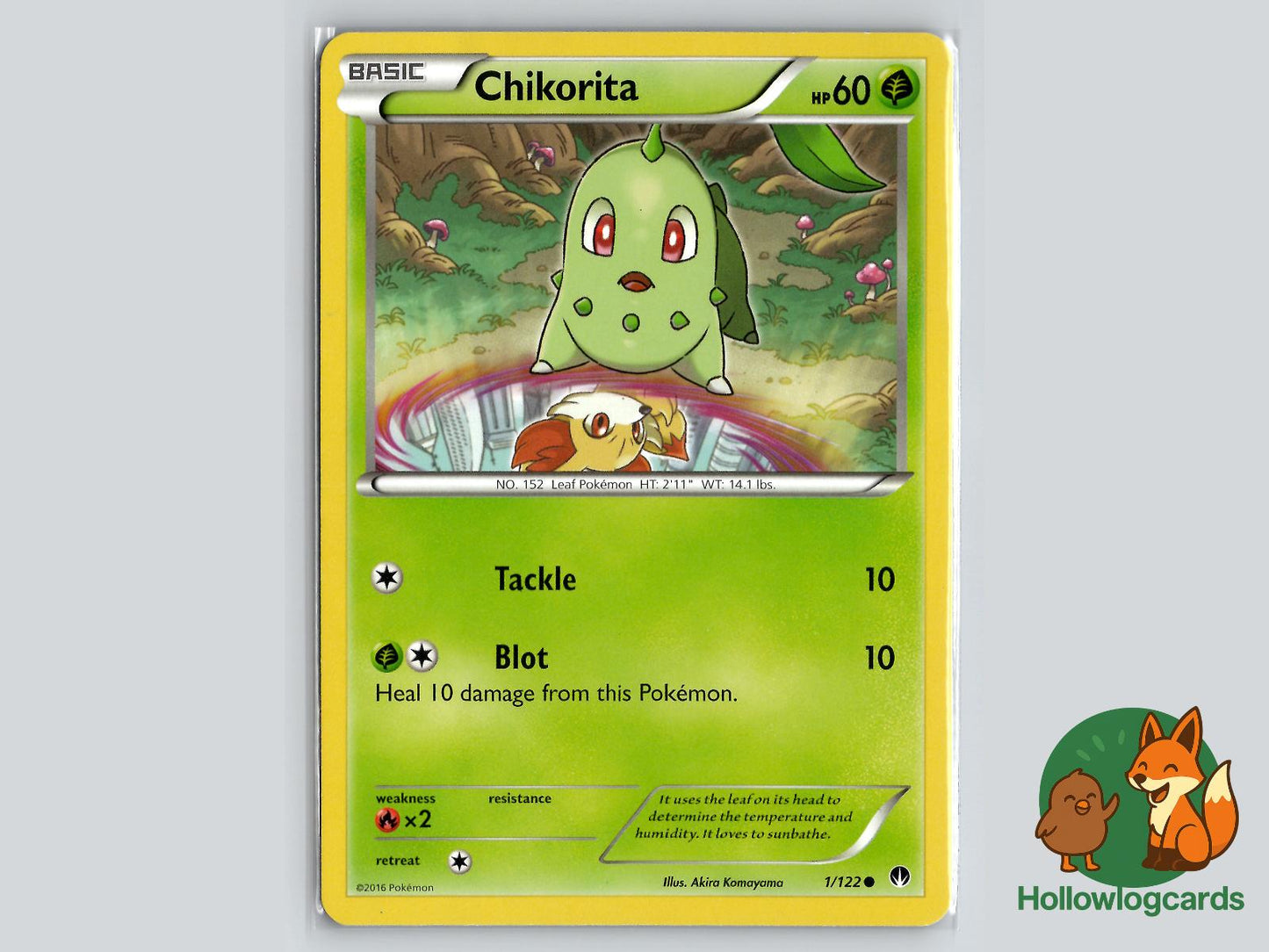 Chikorita (1/122) - BREAKpoint Pokémon Card