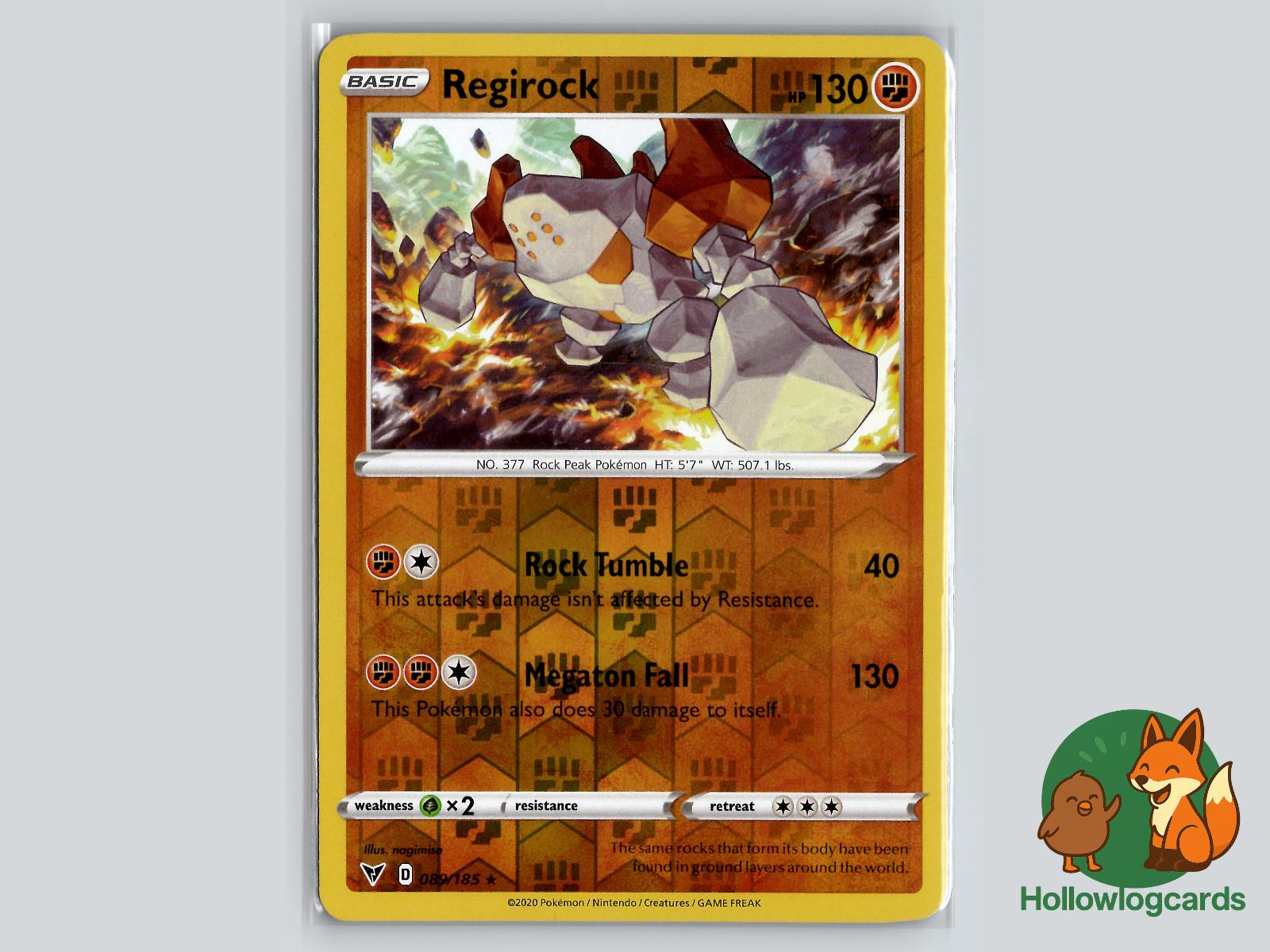 Regirock (089/185) - Vivid Voltage Pokémon Card