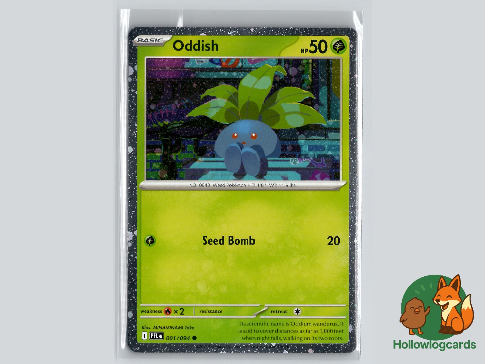 Oddish (001/094) Pokémon Card