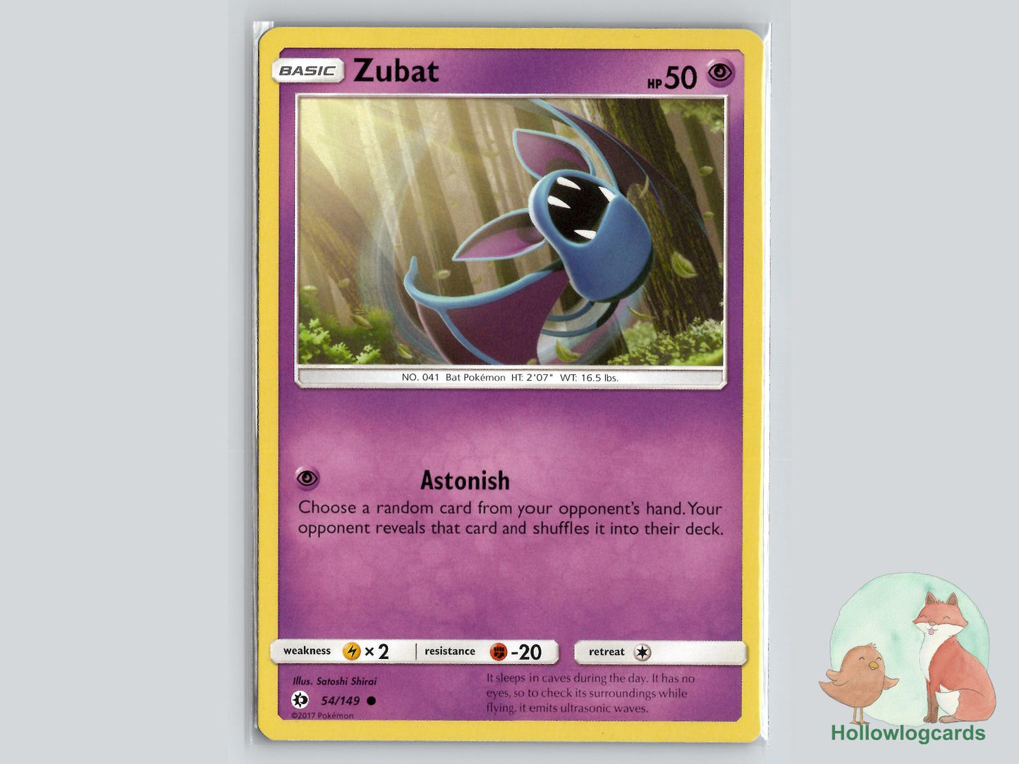 Zubat (54/149) - Base Pokémon Card