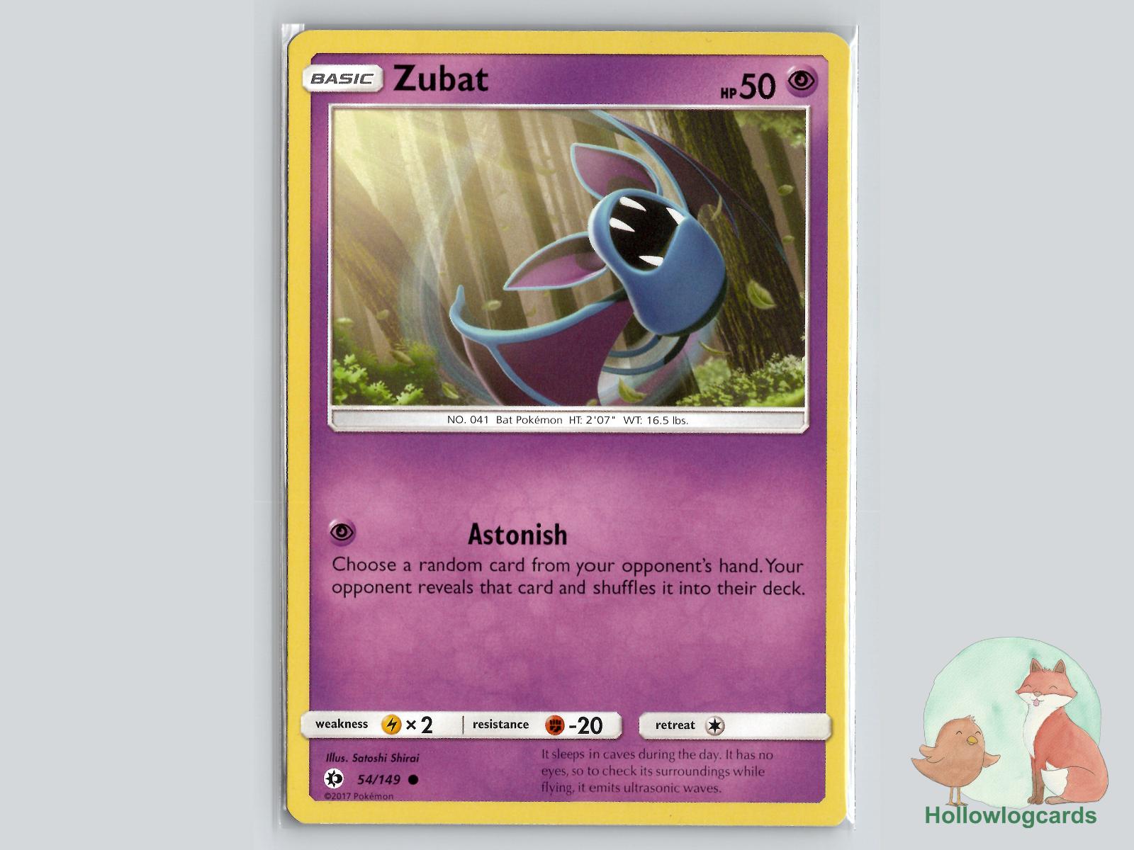 Zubat (54/149) - Base Pokémon Card