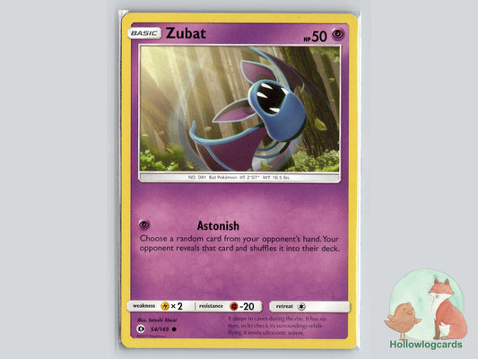 Zubat (54/149) - Base Pokémon Card